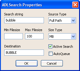 ADL Search Properties